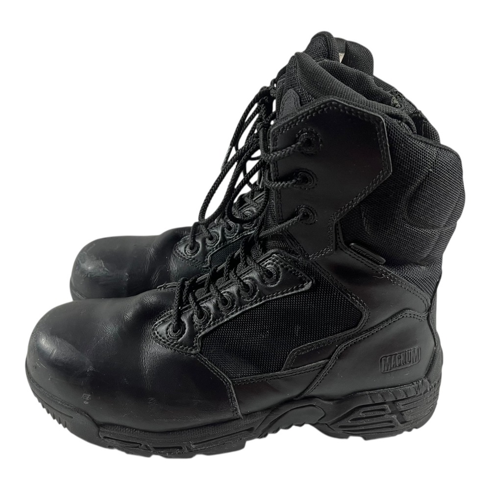 Magnum Stealth Force 8.0 Waterproof Tactical Boots Men's Size 11 Side Zip